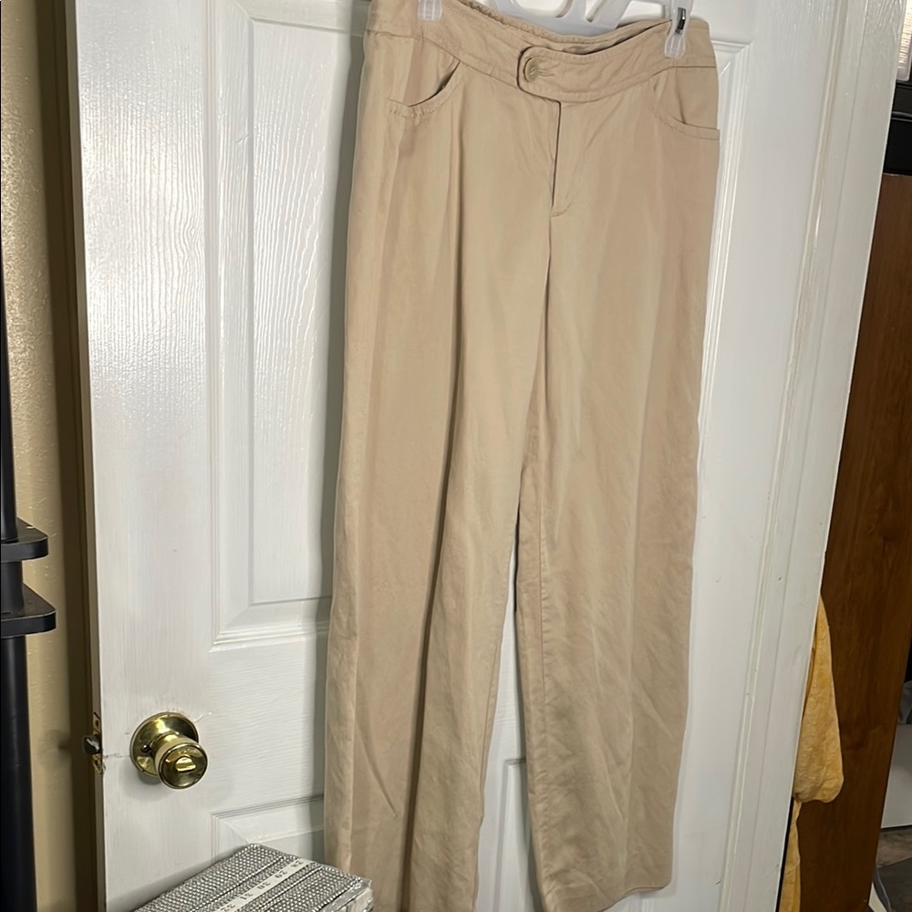 Martin + Osa Tan Wide Leg Pants